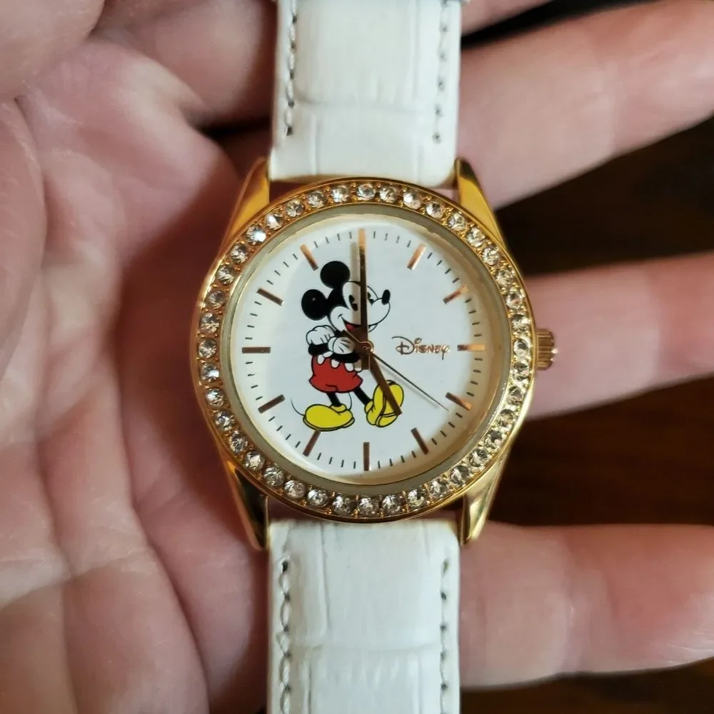 Mickey Mouse Adult Wristwatch Has New Battery and in Great Condition!